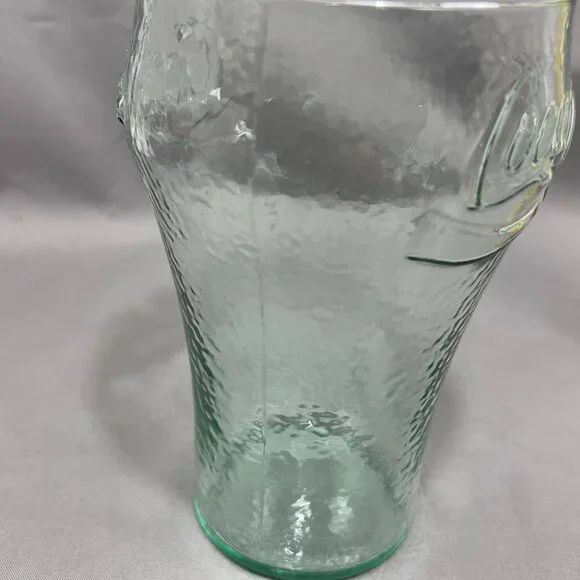 Indiana Glass Classic Coca Cola Coke Oversized Drinkware Glasses Green - Picture 10 of 16